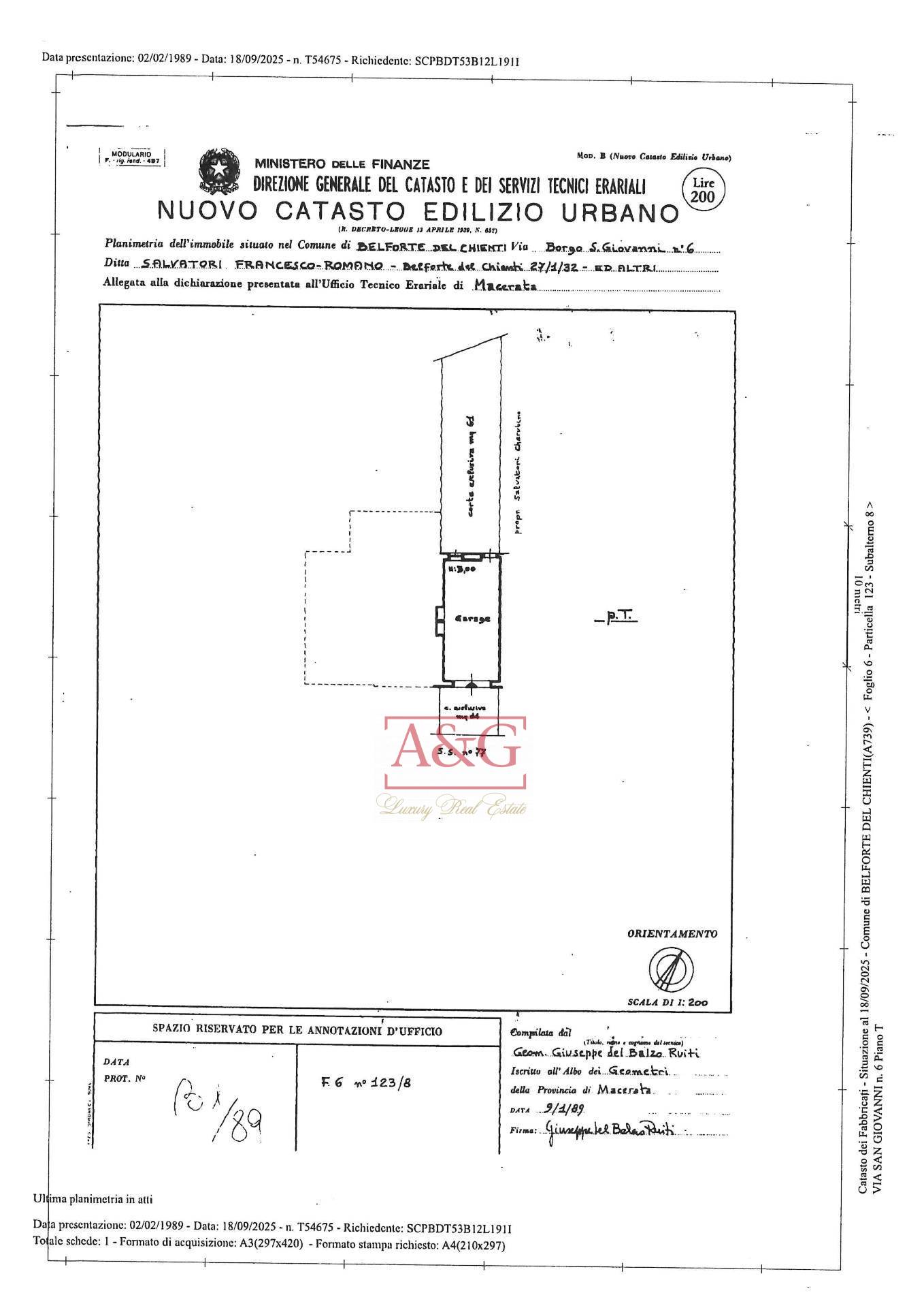 Immagine 67 di Casa indipendente in vendita  in Via San Giovanni 4 a Belforte Del Chienti