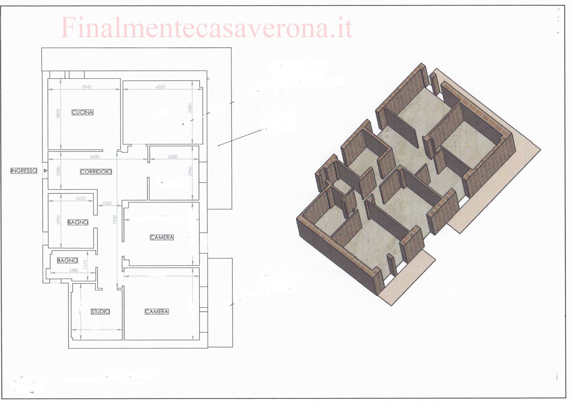 Immagine 25 di Casa semindipendente in affitto  in VIA   Beltrame 2 a Verona