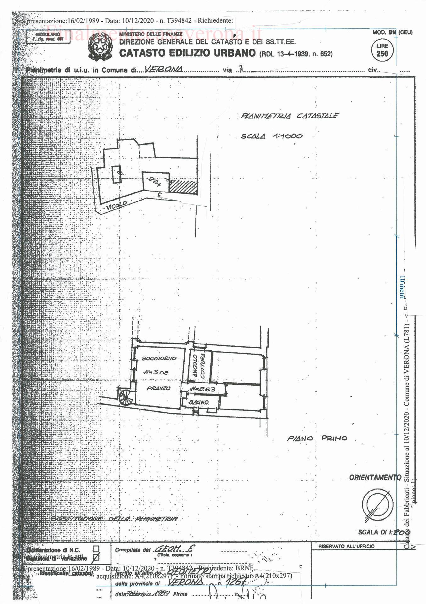 Immagine 22 di Appartamento in affitto  in Via Rosa a Verona