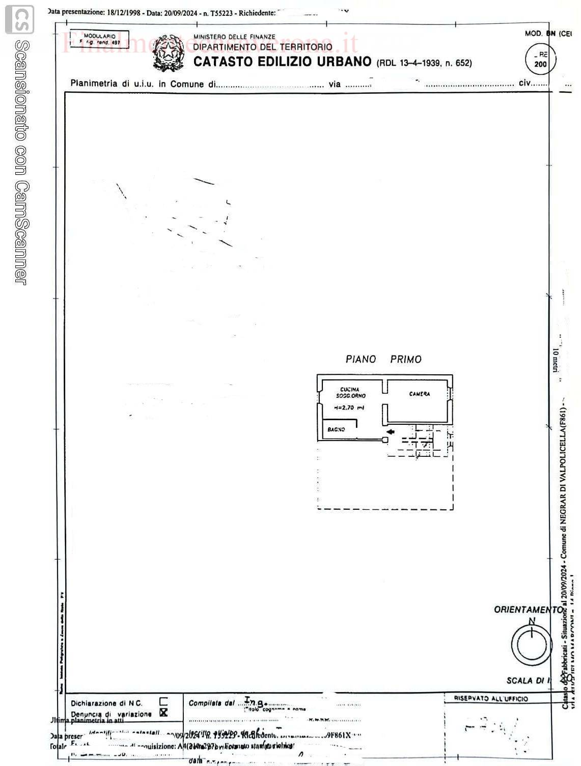 Immagine 23 di Appartamento in affitto  in via Guglielmo Marconi 14 a Negrar di Valpolicella