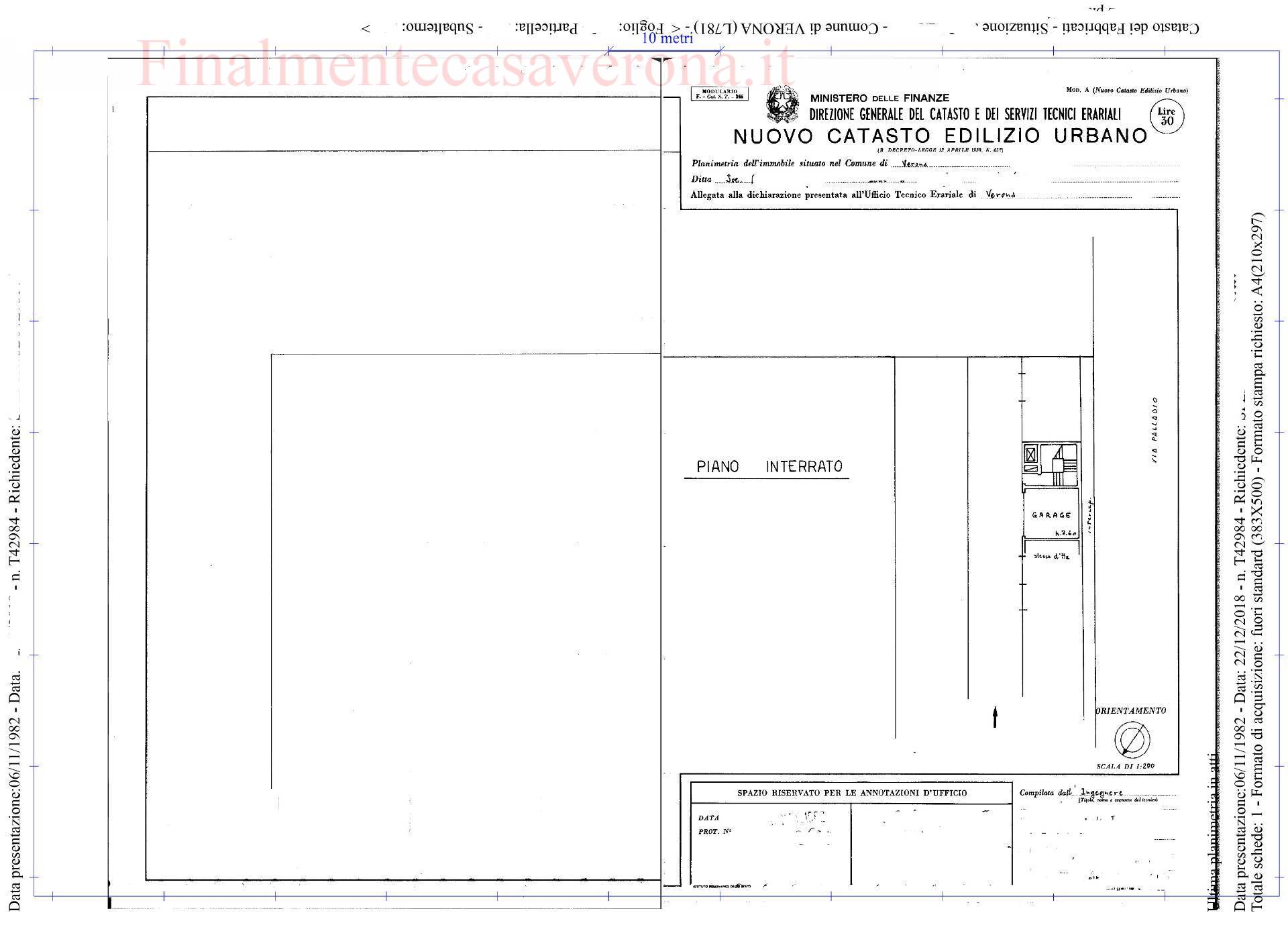 Immagine 42 di Appartamento in vendita  in Via Andrea Palladio 12 a Verona