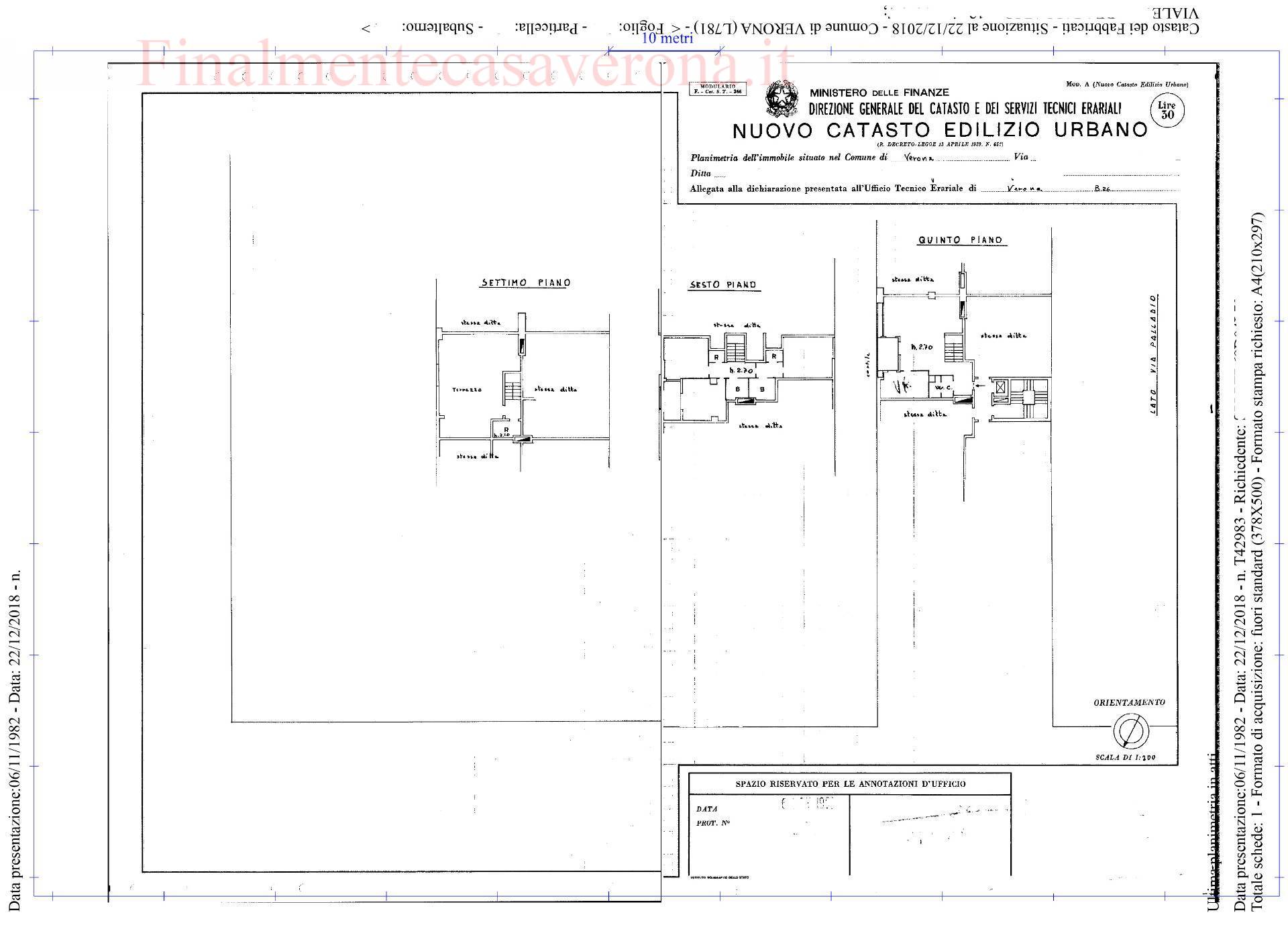 Immagine 43 di Appartamento in vendita  in Via Andrea Palladio 12 a Verona