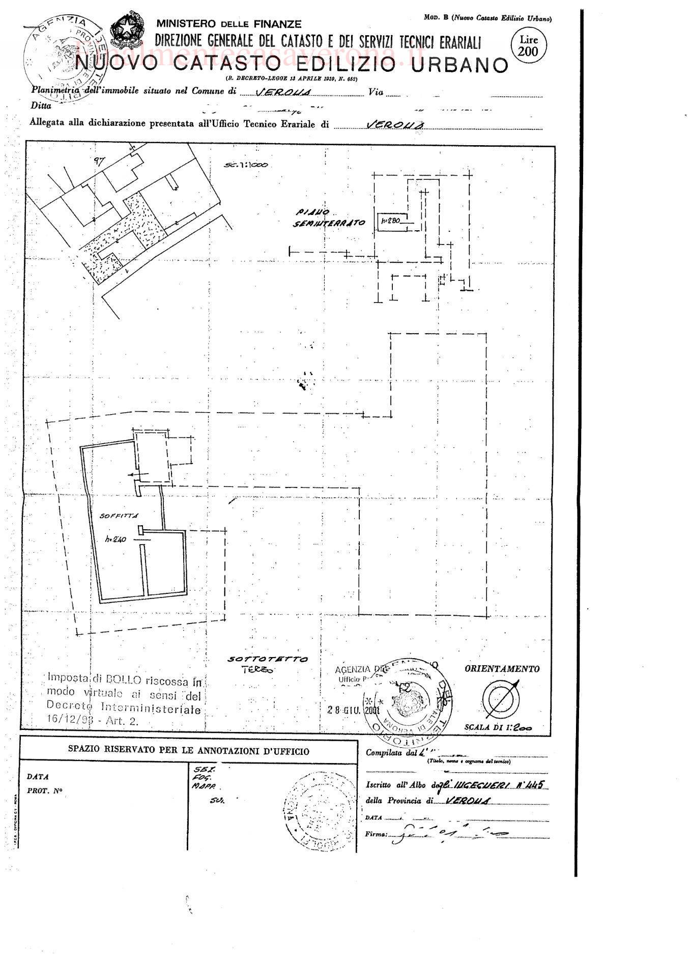 Immagine 20 di Appartamento in affitto  in Via Pallone 6 a Verona