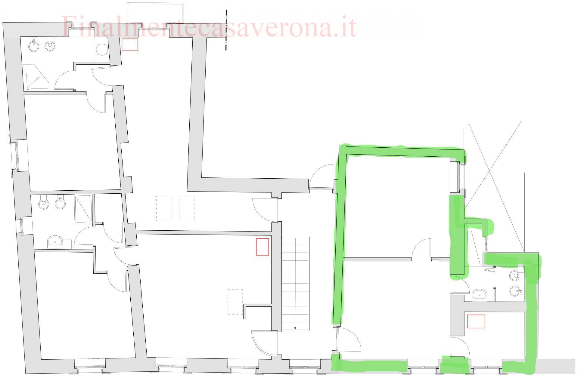 Immagine 30 di Appartamento in affitto  in Via Santa Felicita 19 a Verona
