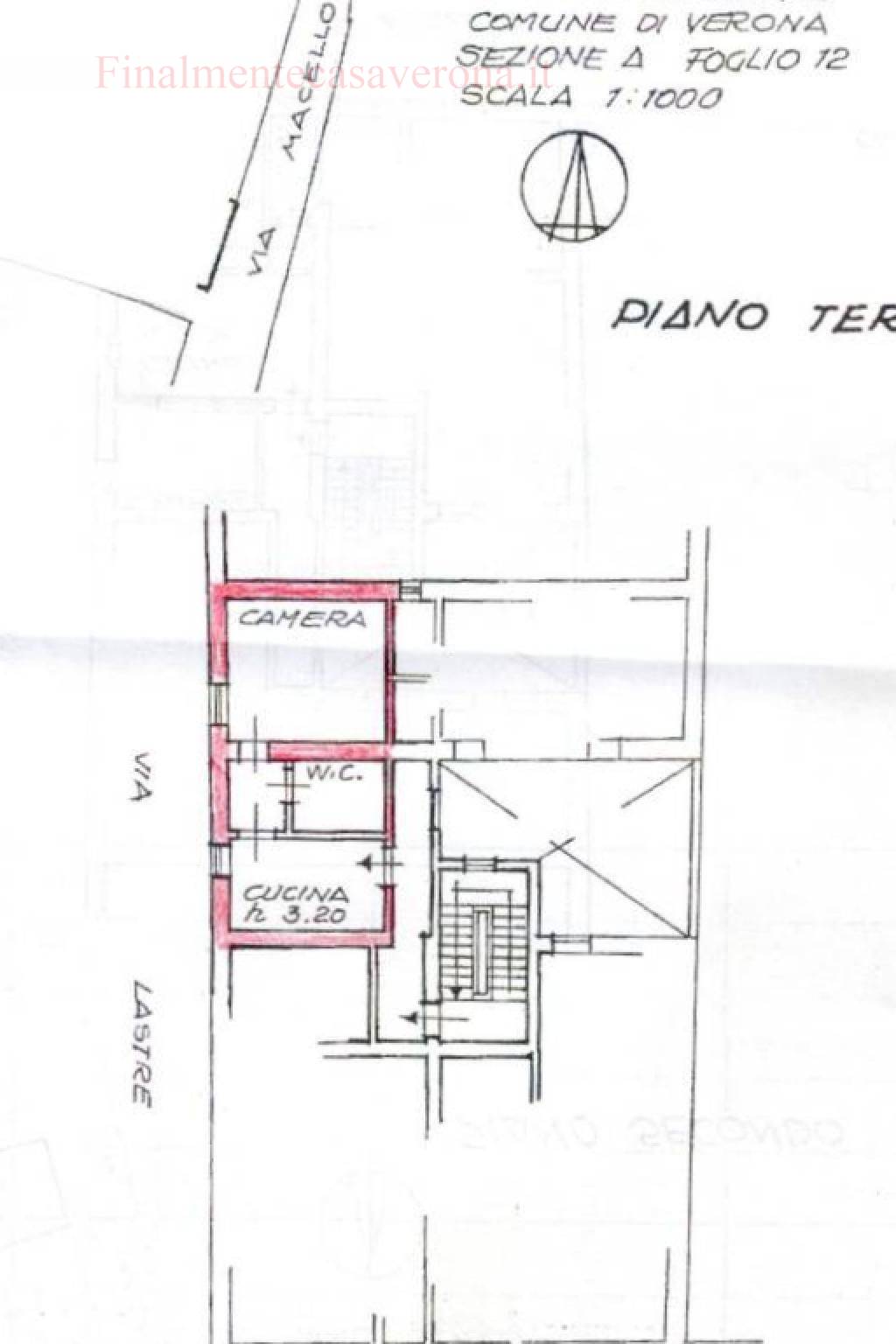 Immagine 24 di Appartamento in affitto  in Via Macello 8 a Verona