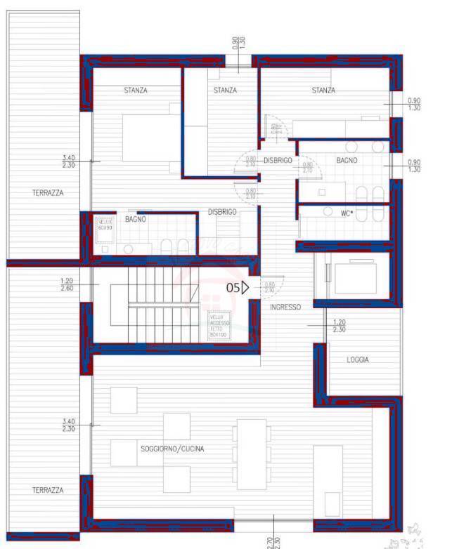 Immagine 17 di Appartamento in vendita  in Quartiere Clarina a Trento