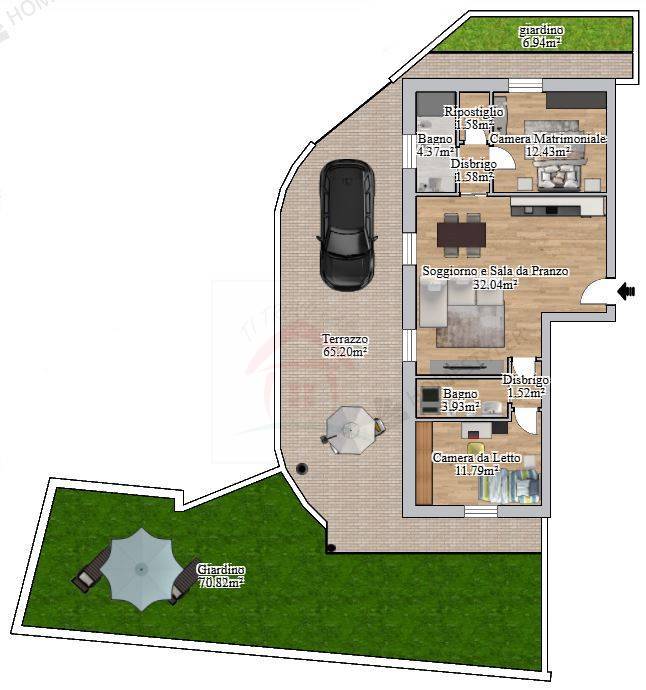 Immagine 11 di Appartamento in vendita  a Aldeno