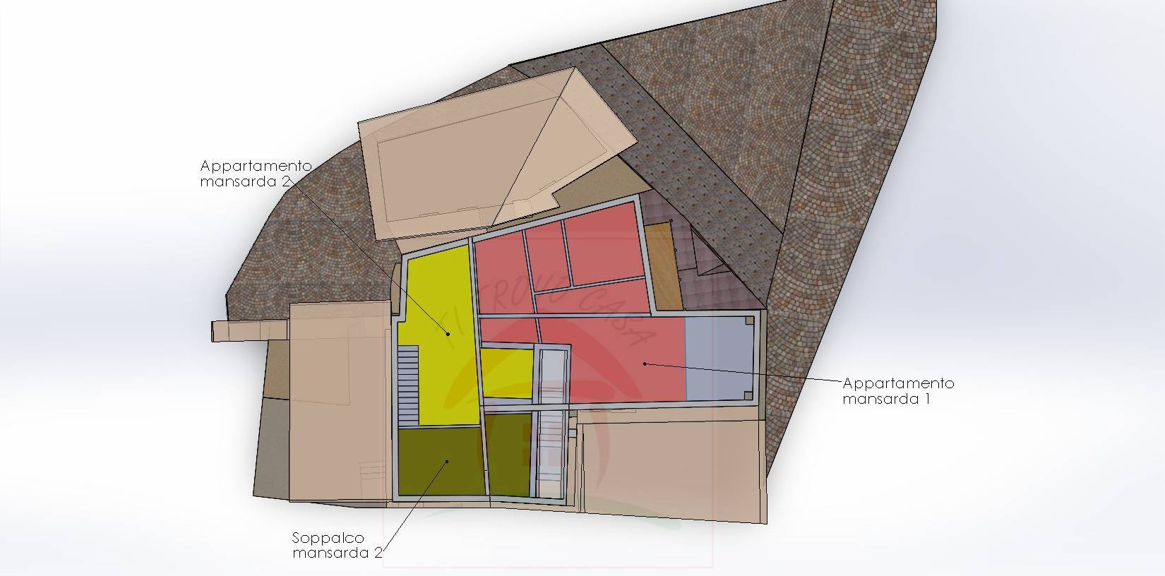 Immagine 4 di Villetta a schiera in vendita  a Cembra Lisignago