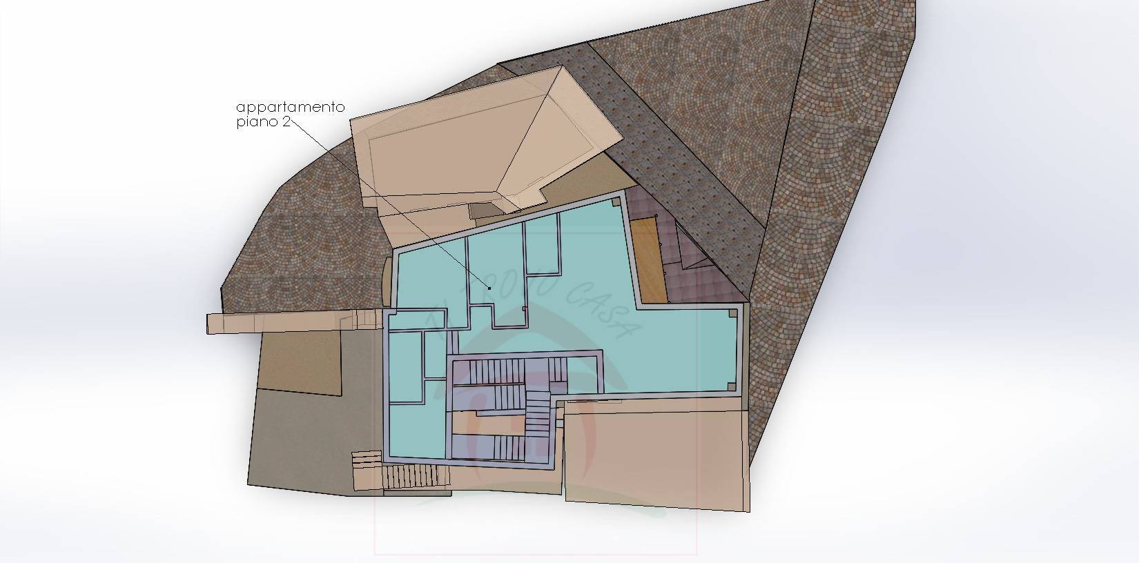 Immagine 5 di Villetta a schiera in vendita  a Cembra Lisignago