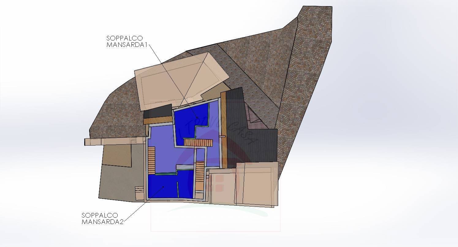 Immagine 9 di Villetta a schiera in vendita  a Cembra Lisignago