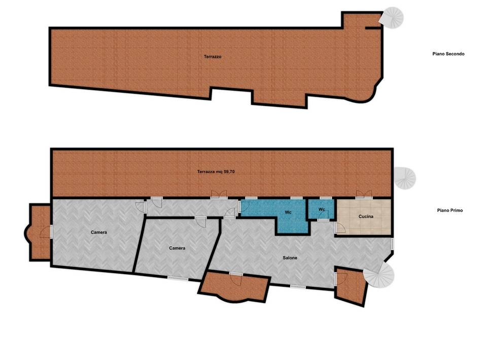 Immagine 43 di Villa in vendita  in Viale Aiace a Palermo