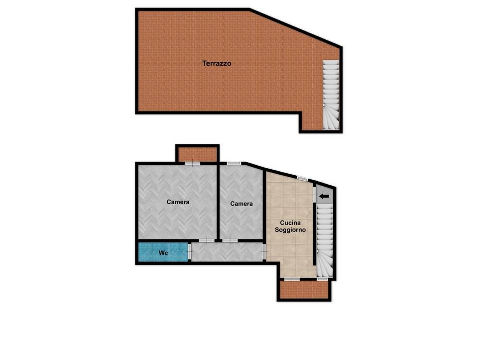 Immagine 19 di Appartamento in vendita  in via Maurizio Polizzi 12 a Monreale