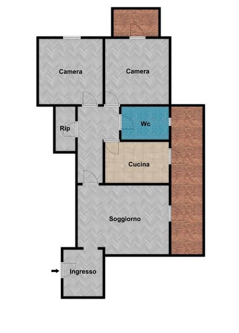 Immagine 29 di Appartamento in vendita  in Via Domenico Tempio 19 a Palermo