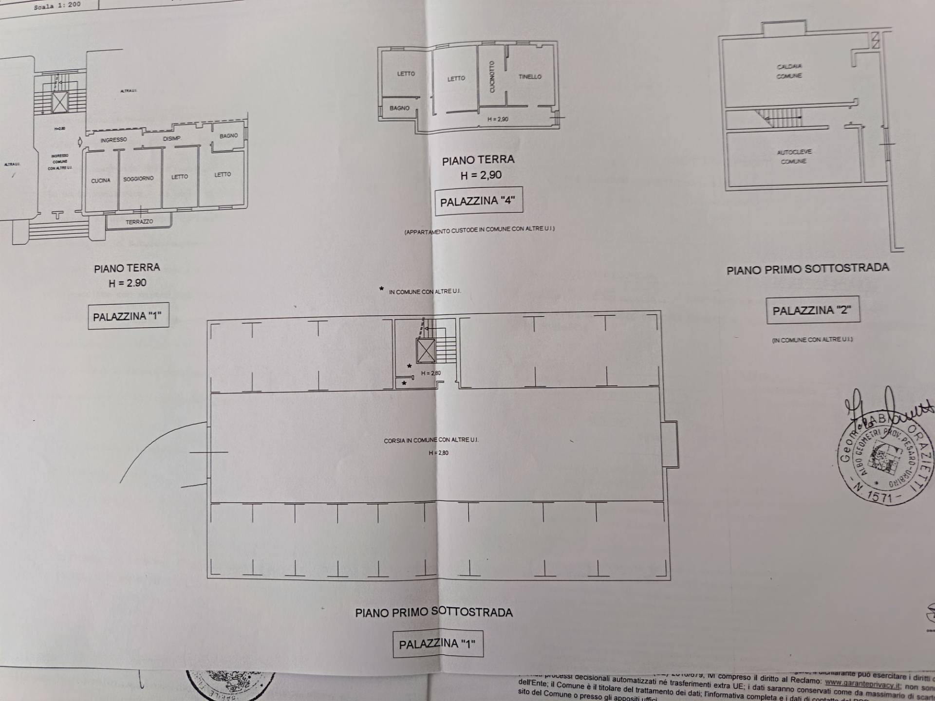 Immagine 16 di Appartamento in vendita  in Via Tagliamento a Fano