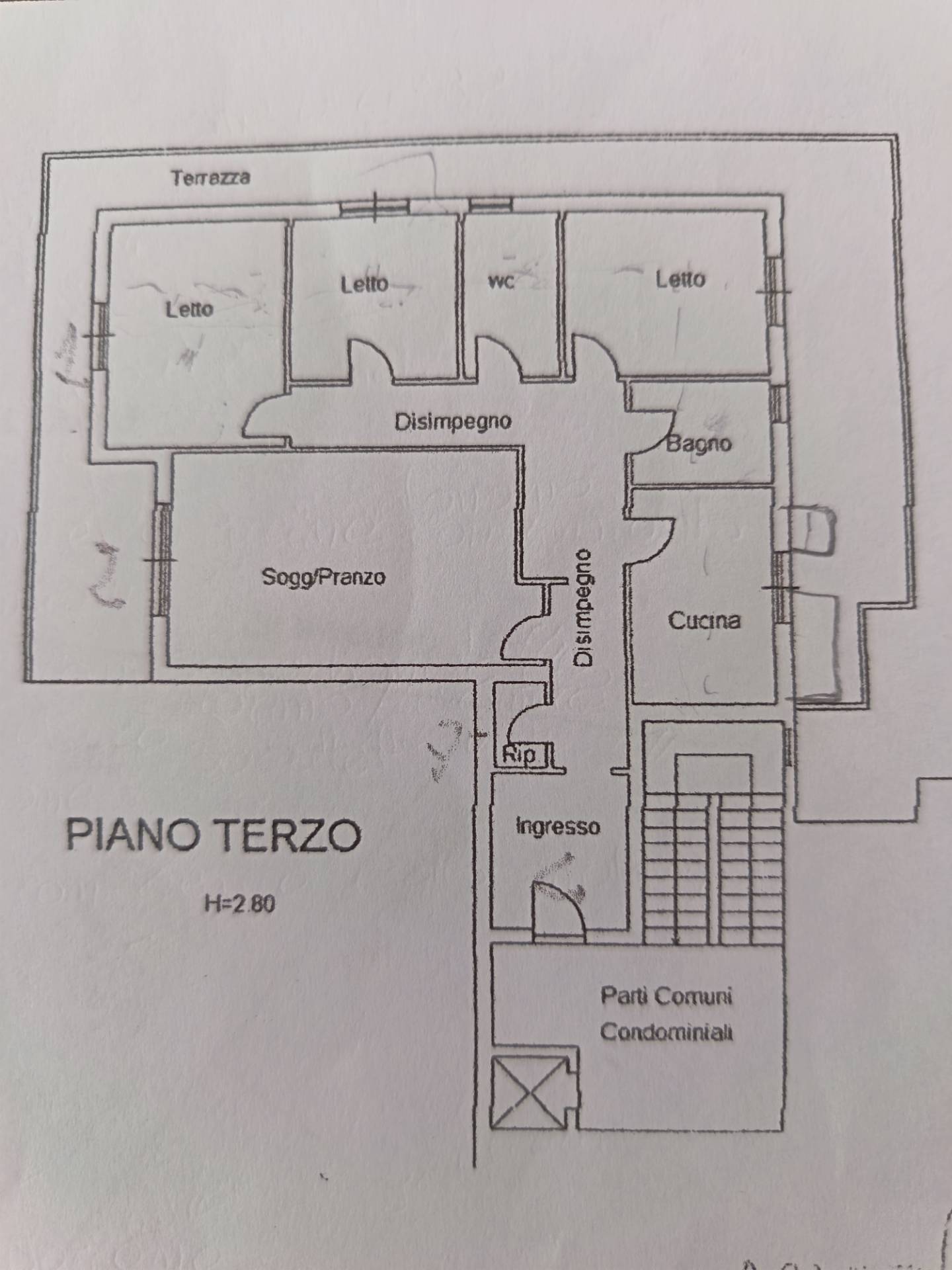 Immagine 64 di Appartamento in vendita  in Via del Fiume 2 a Fano
