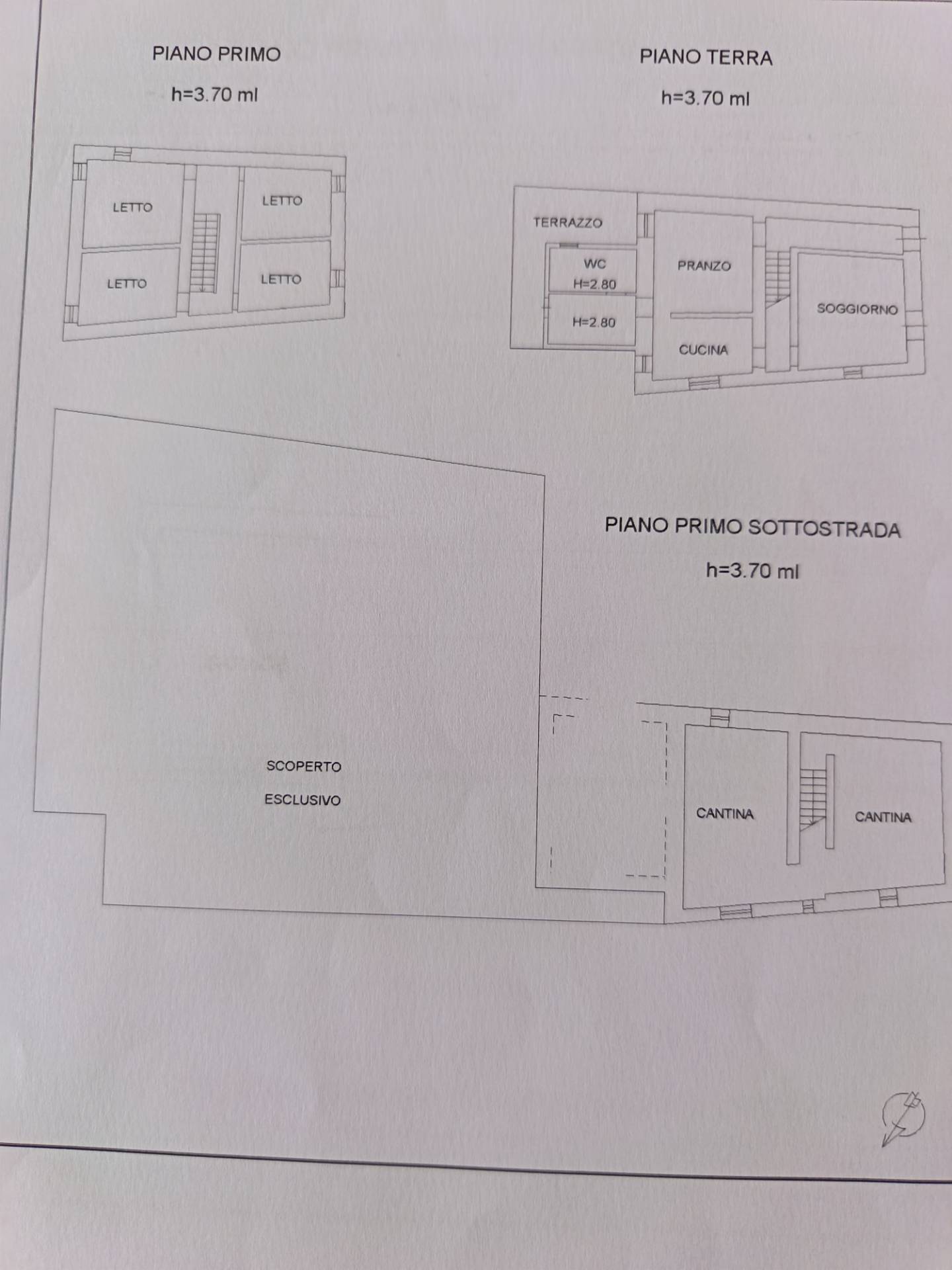 Immagine 35 di Casa semindipendente in vendita  in Via Santa Susanna 1 a Mombaroccio