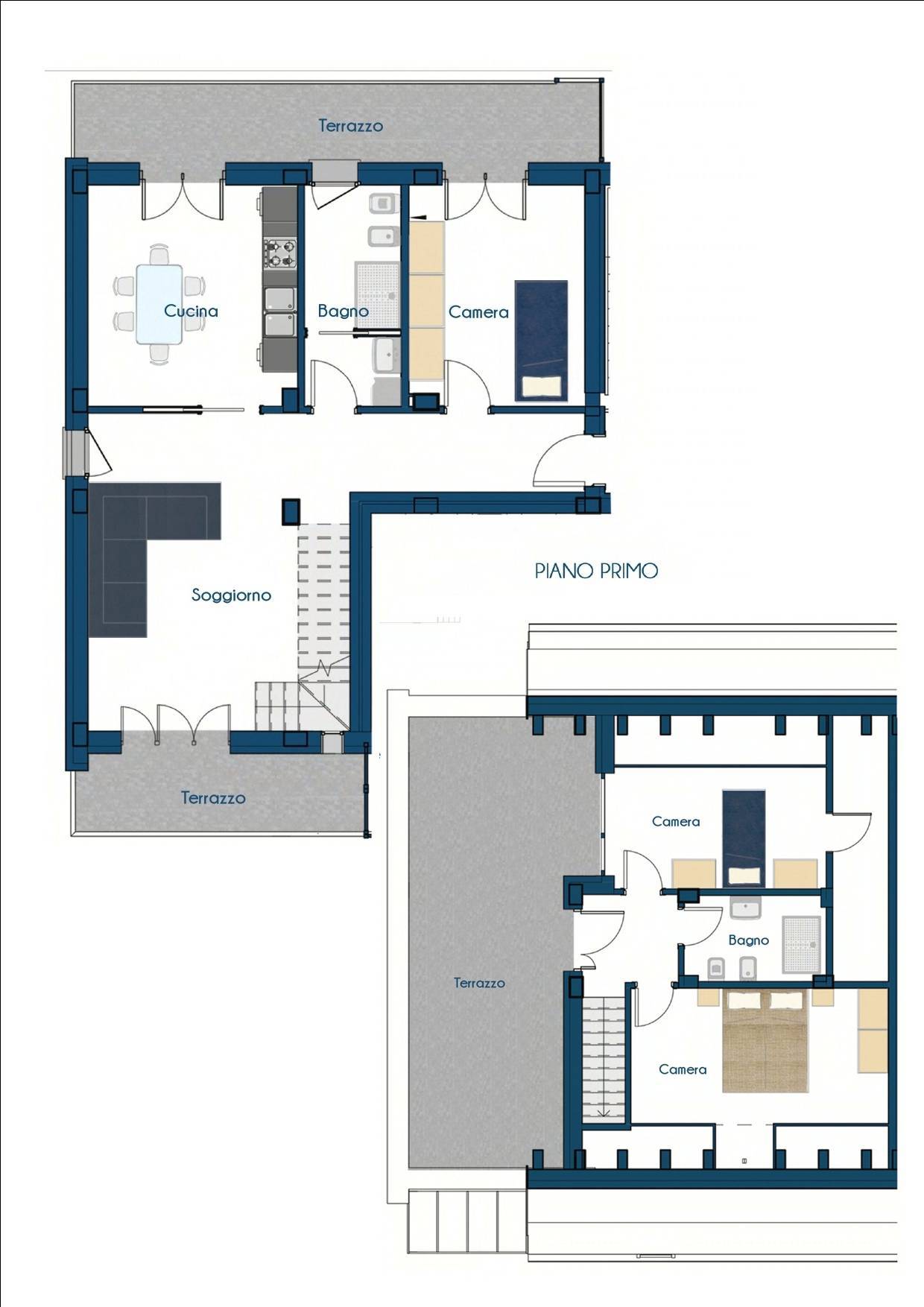 Immagine 46 di Appartamento in vendita  in via generale dalla chiesa 8 a San Maurizio Canavese
