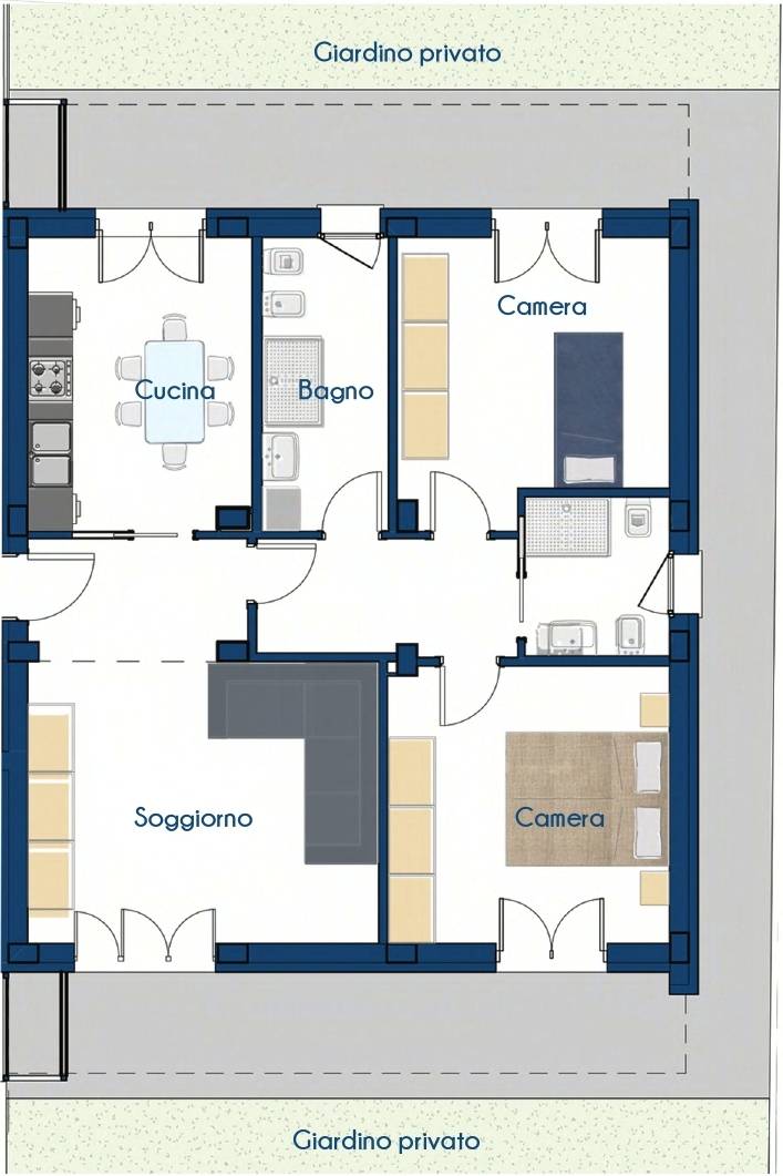 Immagine 24 di Appartamento in vendita  in Viale Europa a San Maurizio Canavese