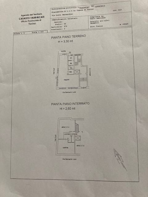 Immagine 17 di Locale commerciale in vendita  in Via Bernardino Luini 110 a Torino