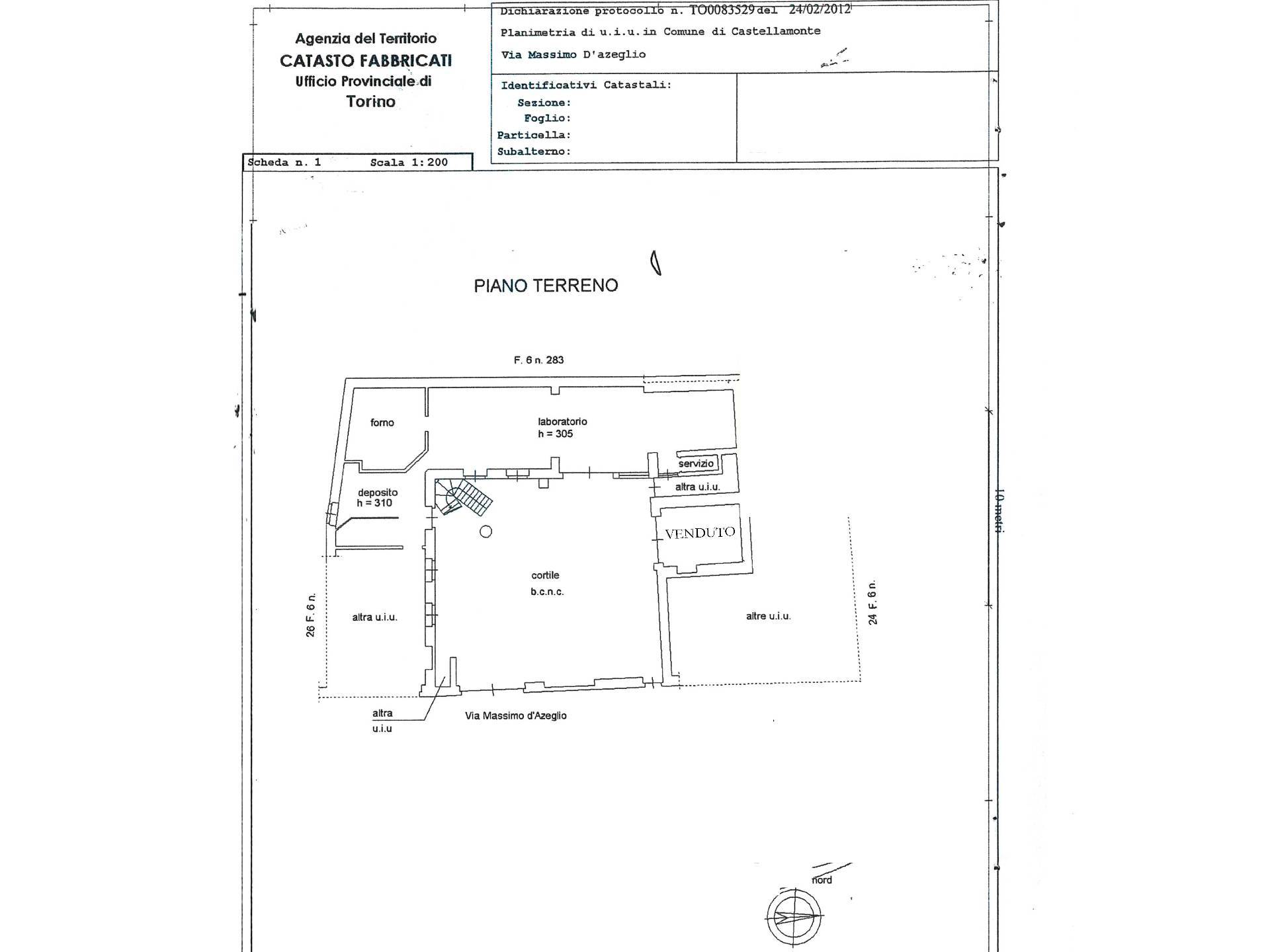 Immagine 7 di Negozio in affitto  in Via Massimo D'Azeglio a Castellamonte