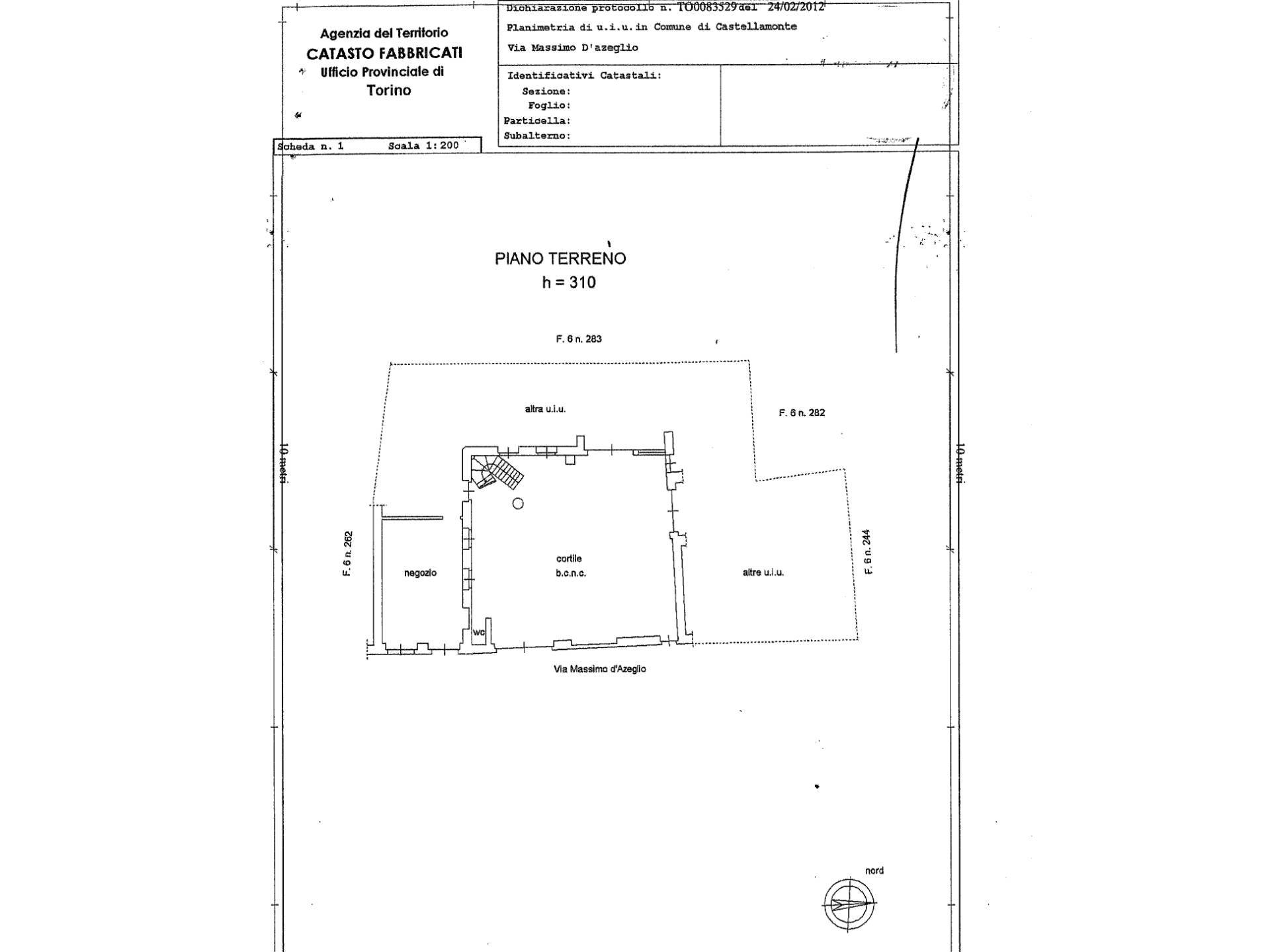 Immagine 8 di Negozio in affitto  in Via Massimo D'Azeglio a Castellamonte