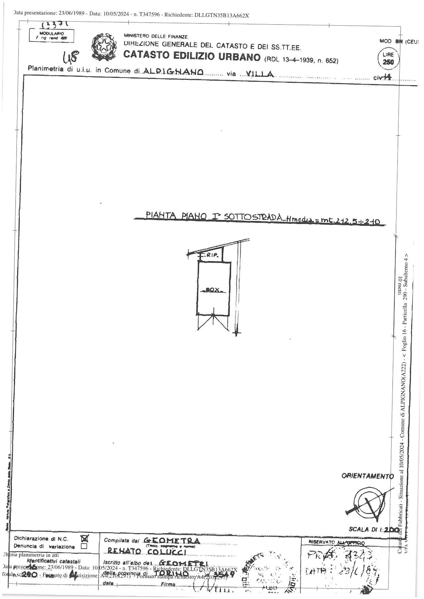 Immagine 60 di Villa in vendita  in Via Villa 14 a Alpignano