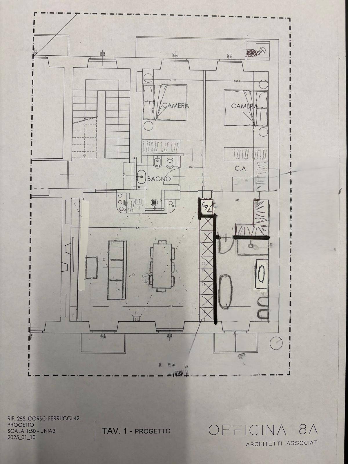 Immagine 24 di Appartamento in vendita  in Corso Ferrucci 42 a Torino