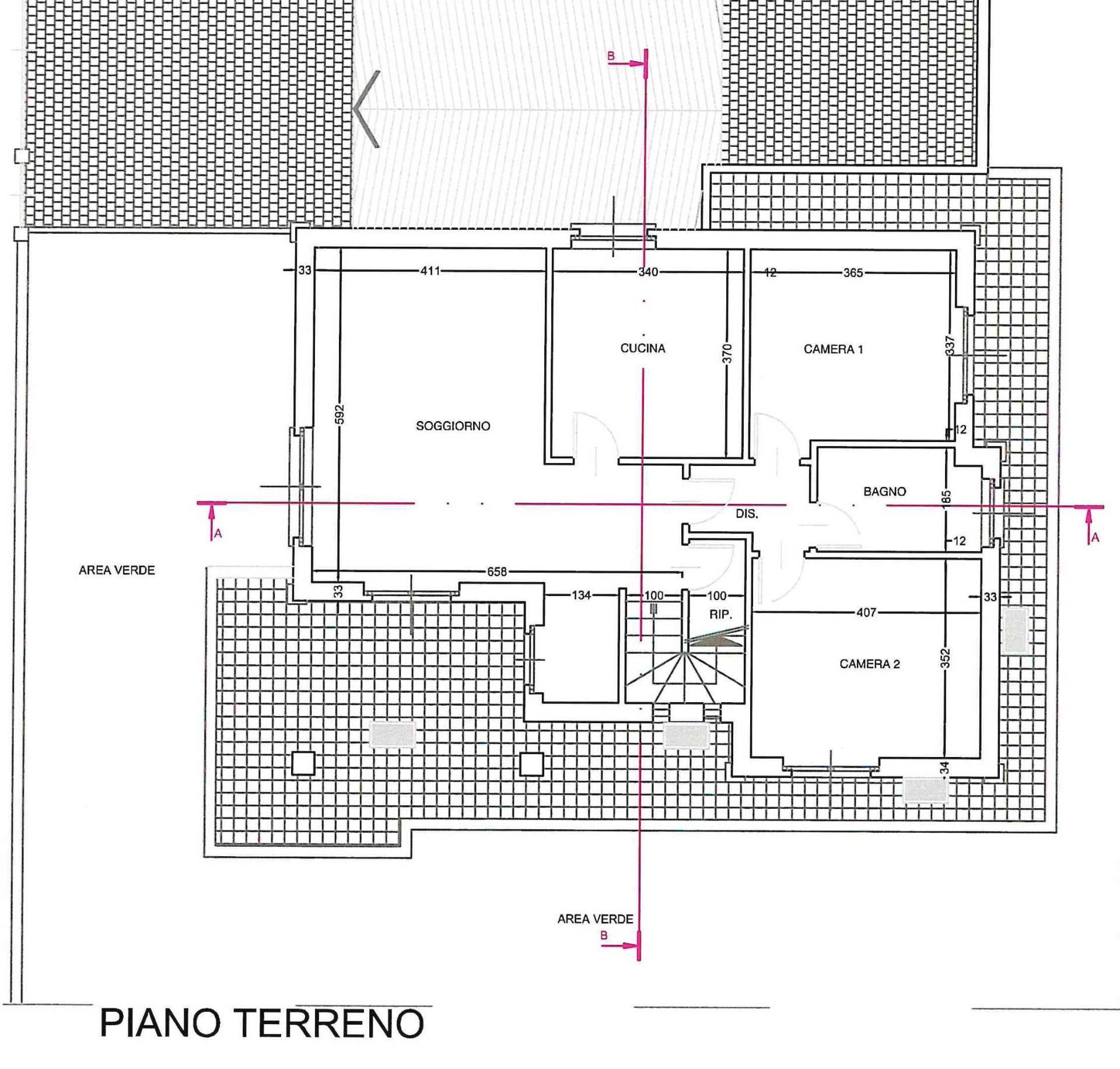 Immagine 36 di Villa in vendita  in Via Verdi 4 a Ala Di Stura