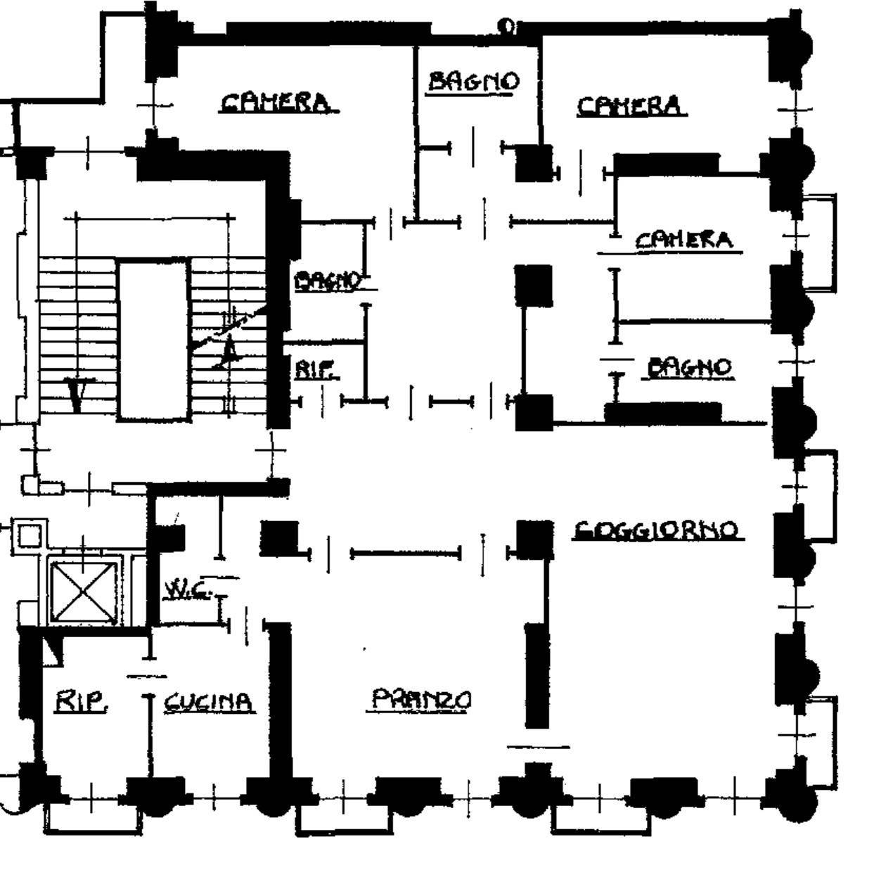 Immagine 50 di Appartamento in vendita  in Corso Matteotti 15 a Torino