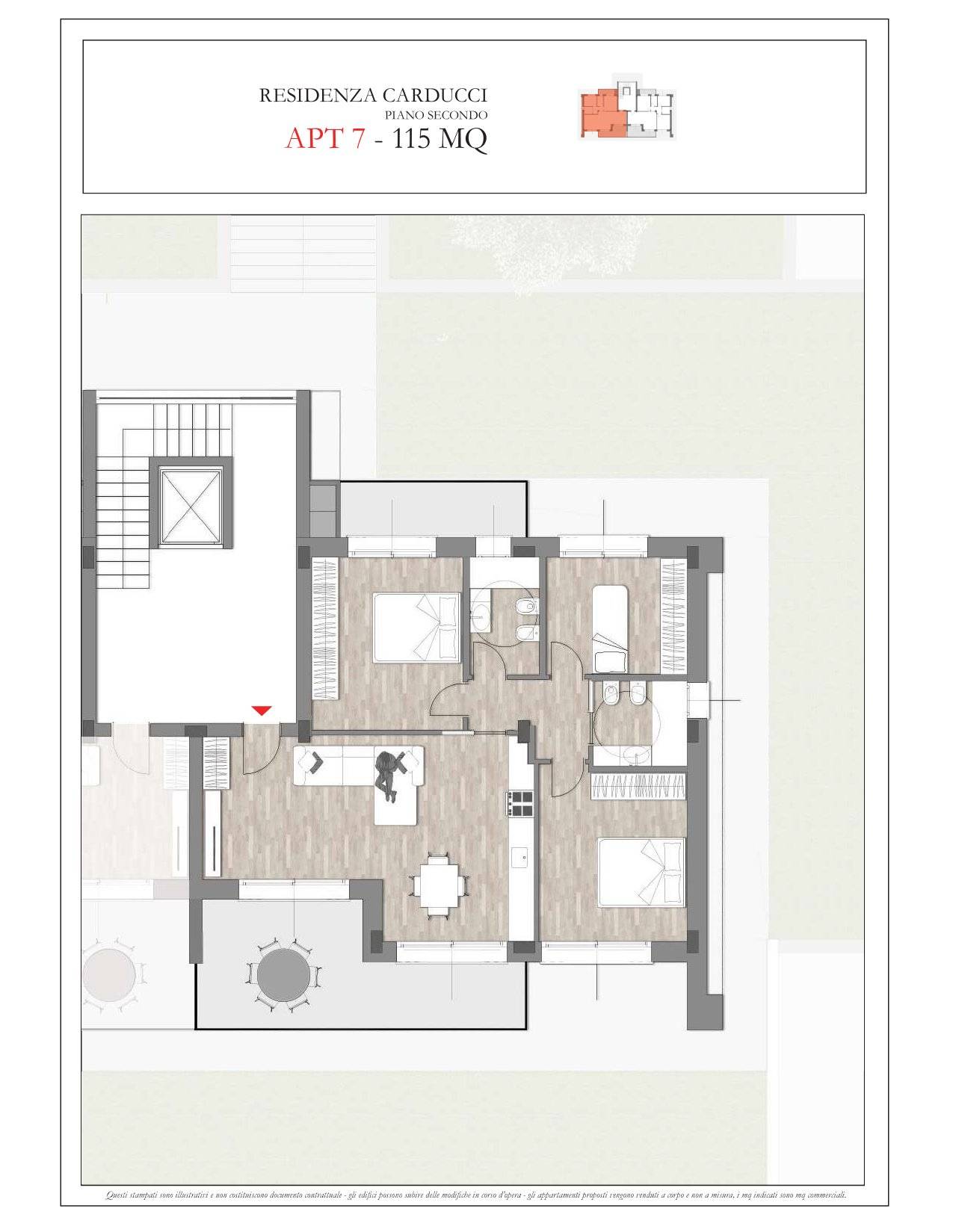 Immagine 20 di Appartamento in vendita  in VIALE CARDUCCI a San Remo