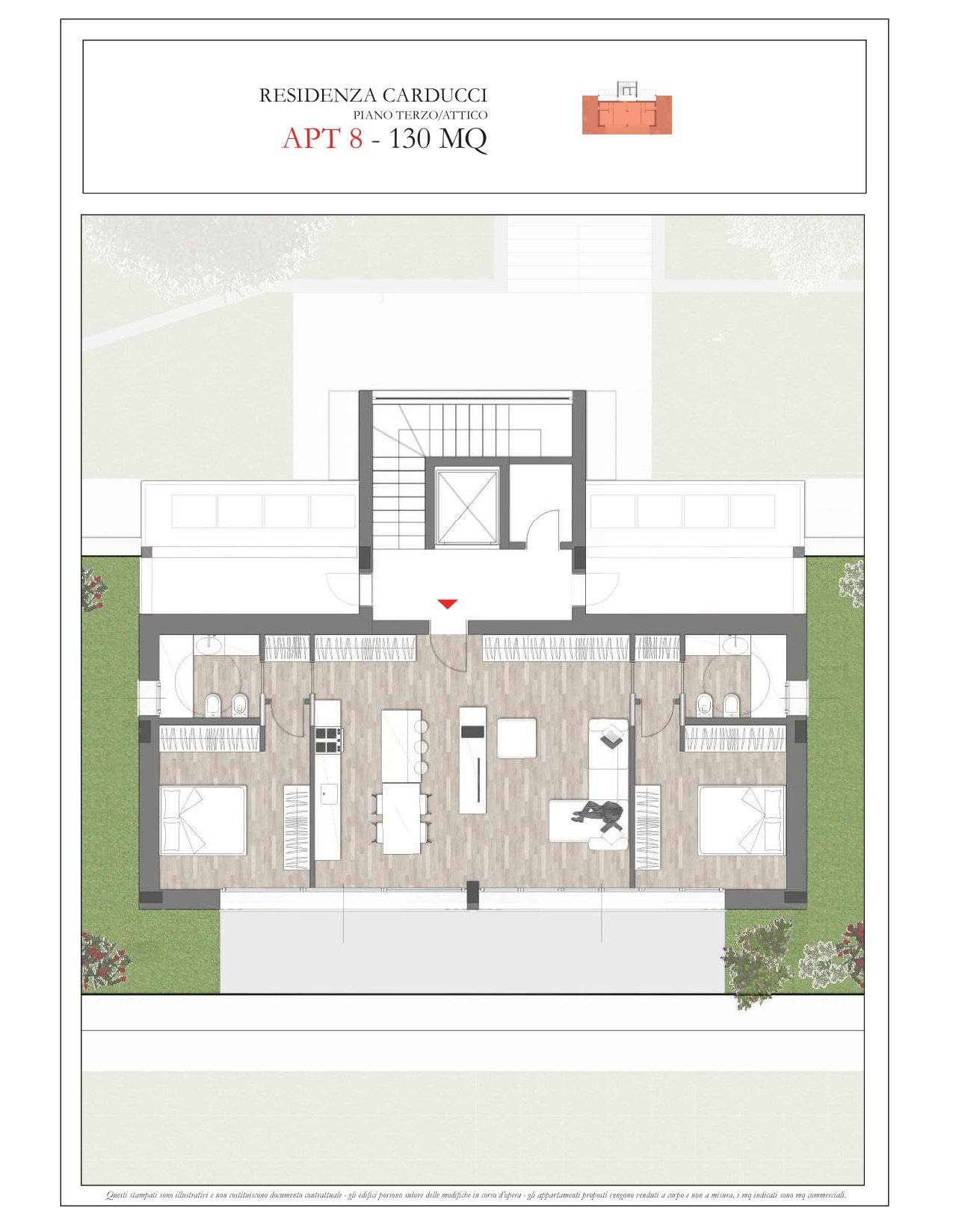 Immagine 22 di Attico in vendita  in VIALE CARDUCCI a San Remo