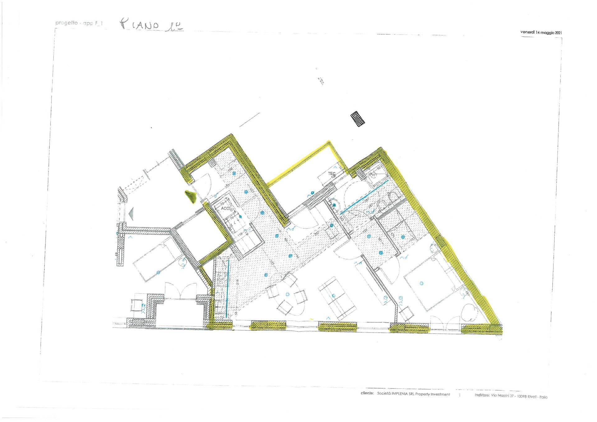 Immagine 23 di Appartamento in vendita  in Via Mazzini 37 a Rivoli