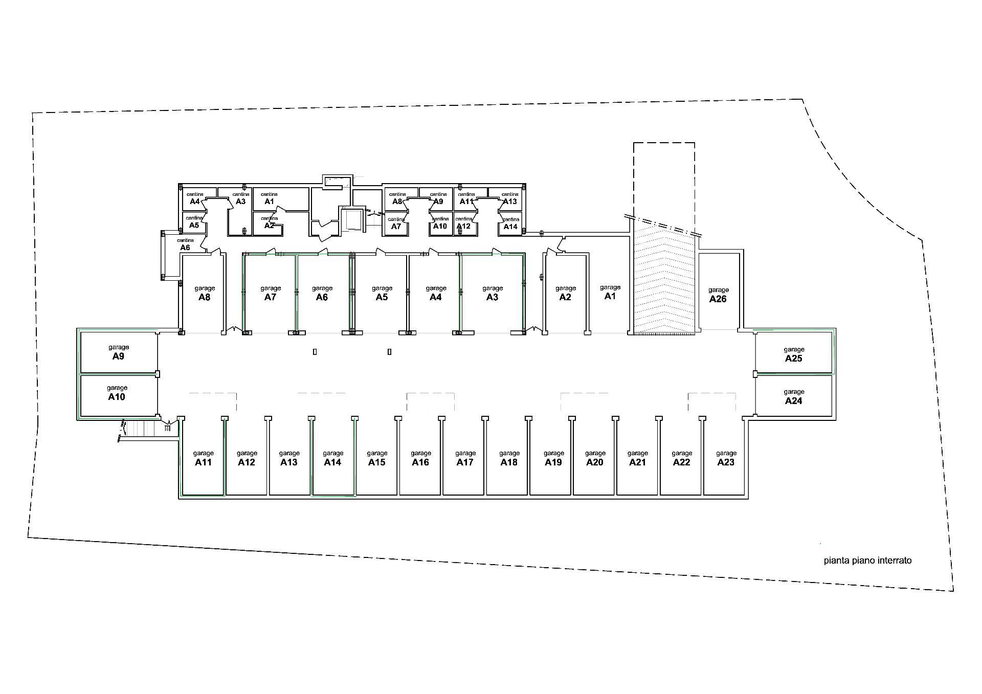 Immagine 8 di Box auto in vendita  in via Bianca Gerardi 1 a Borgaro Torinese