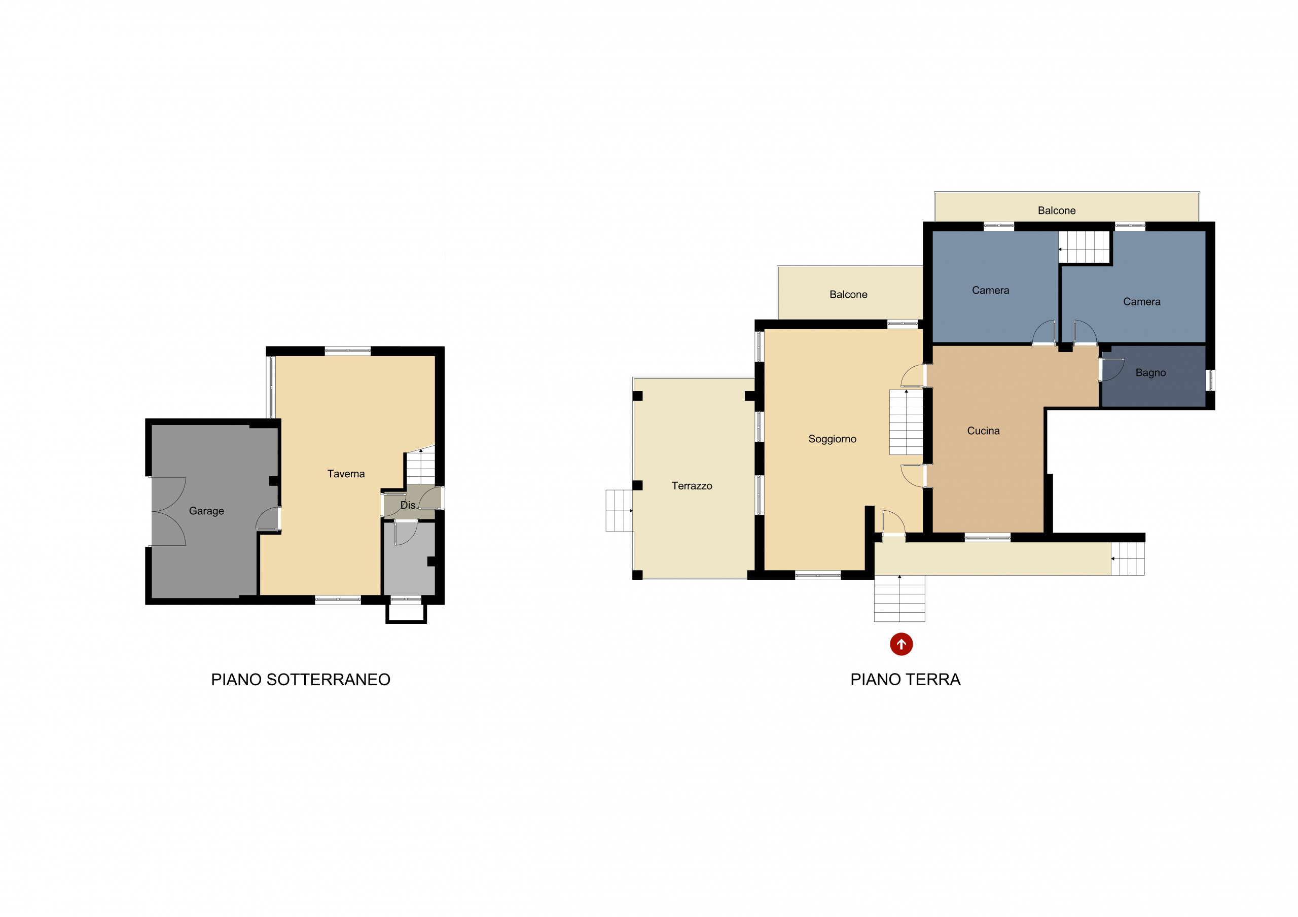 Immagine 55 di Villa in vendita  in Via Villa 14 a Alpignano