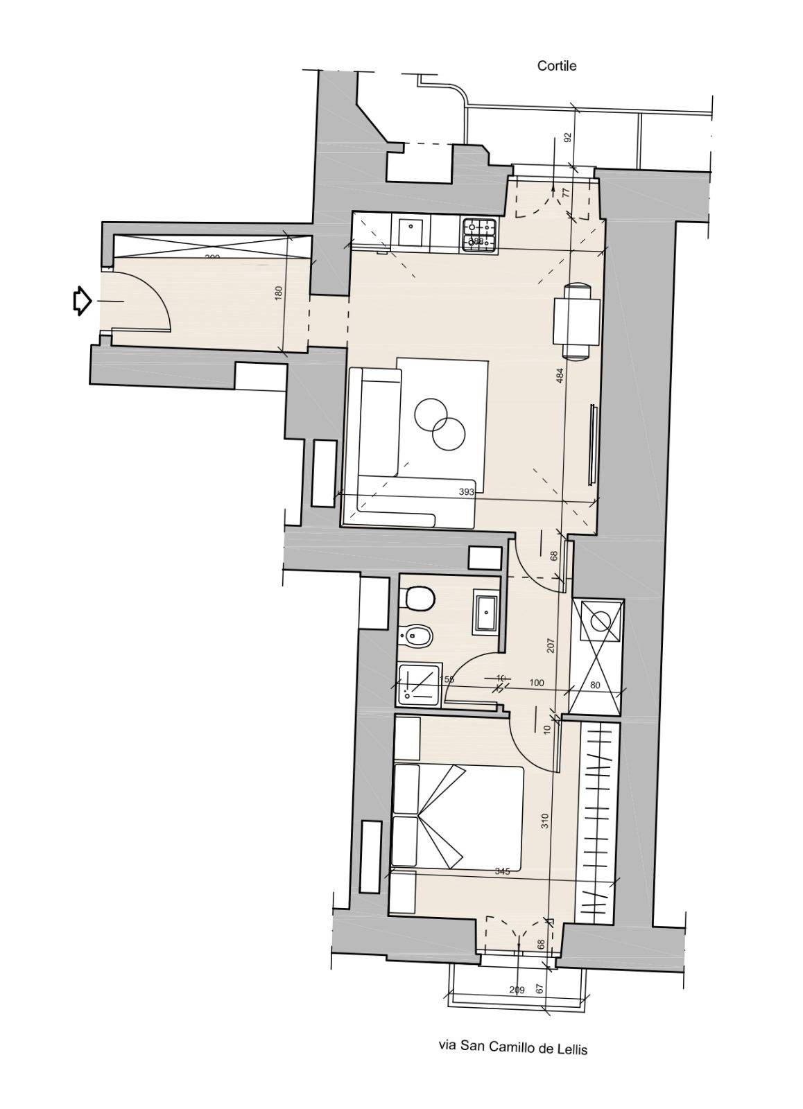 Immagine 7 di Appartamento in vendita  in Via San Camillo De Lellis a Torino