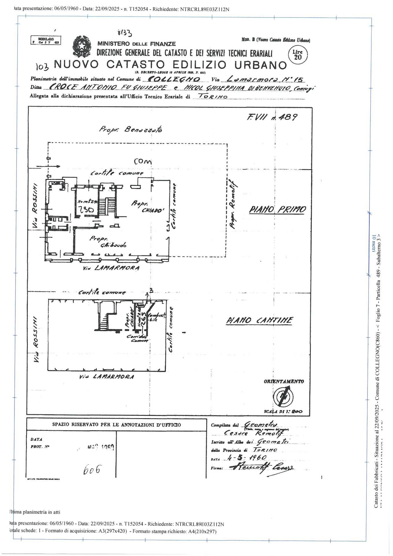Immagine 20 di Appartamento in vendita  in Via Lamarmora 15 a Collegno