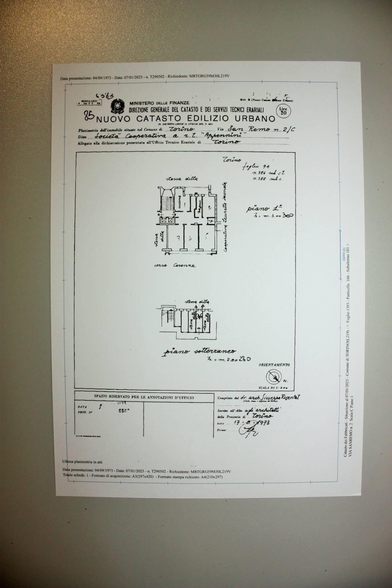 Immagine 41 di Appartamento in vendita  in Via San Remo 2 a Torino