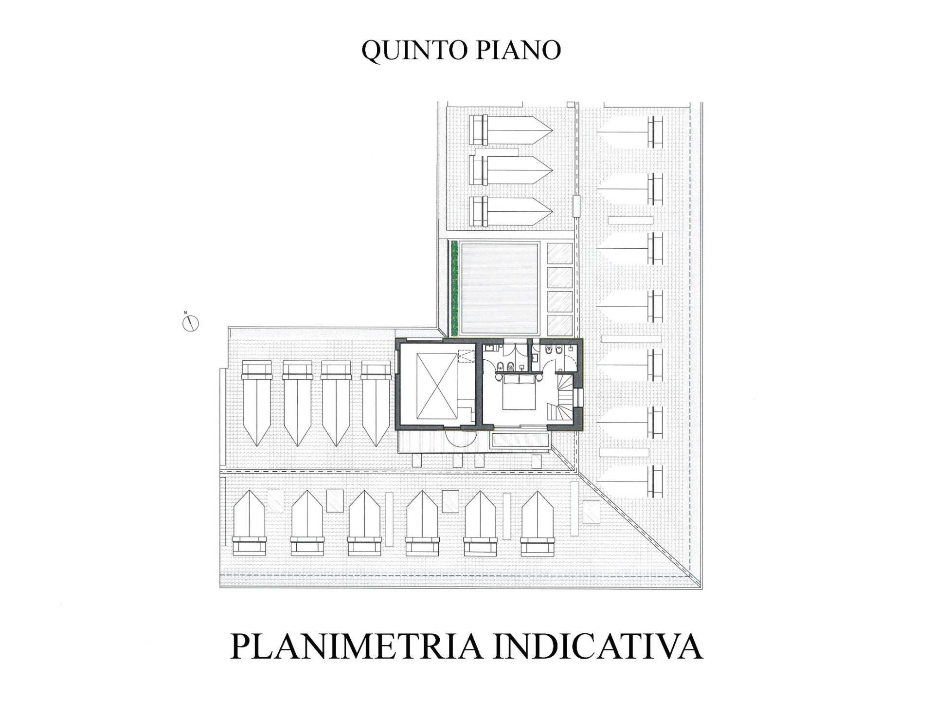 Immagine 74 di Attico in affitto  in Corso Giacomo Matteotti a Torino