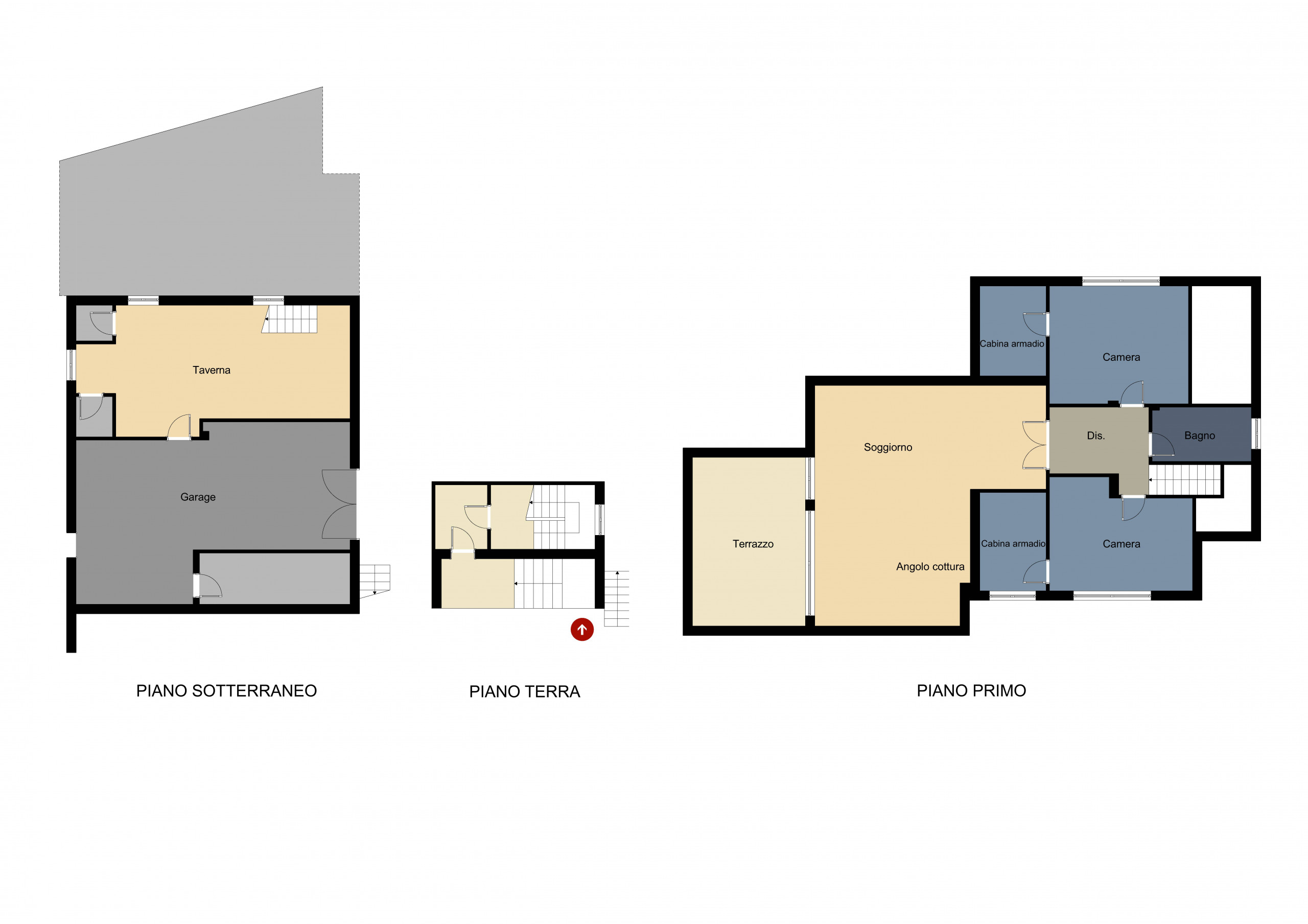 Immagine 56 di Villa in vendita  in Via Villa 14 a Alpignano