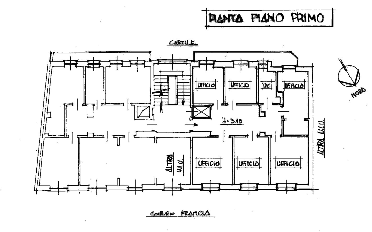 Immagine 14 di Ufficio in affitto  in Corso Francia 147 a Torino