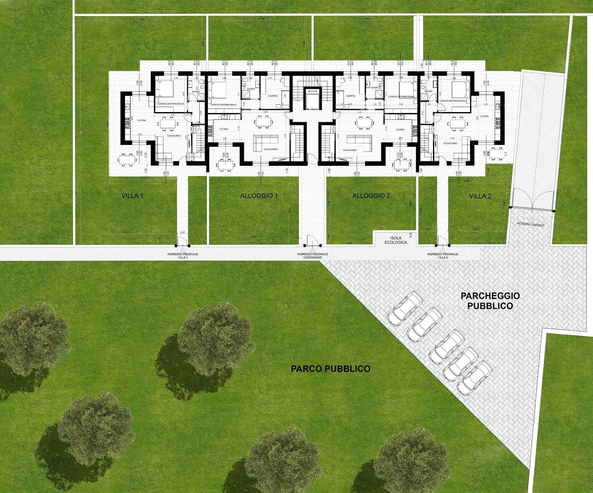 Immagine 13 di Villetta a schiera in vendita  in via Bellini a Almese