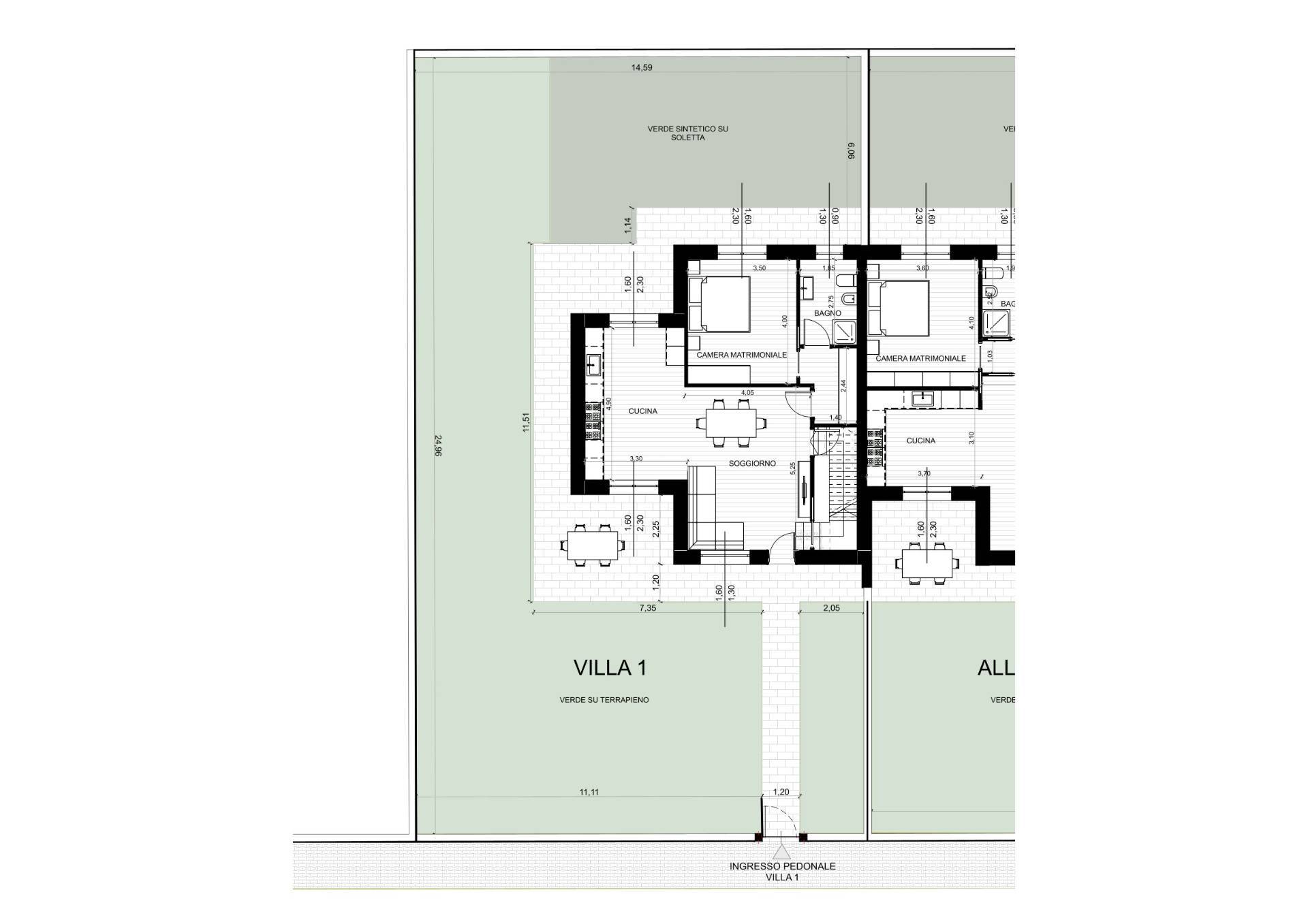 Immagine 10 di Villetta a schiera in vendita  in via Bellini a Almese