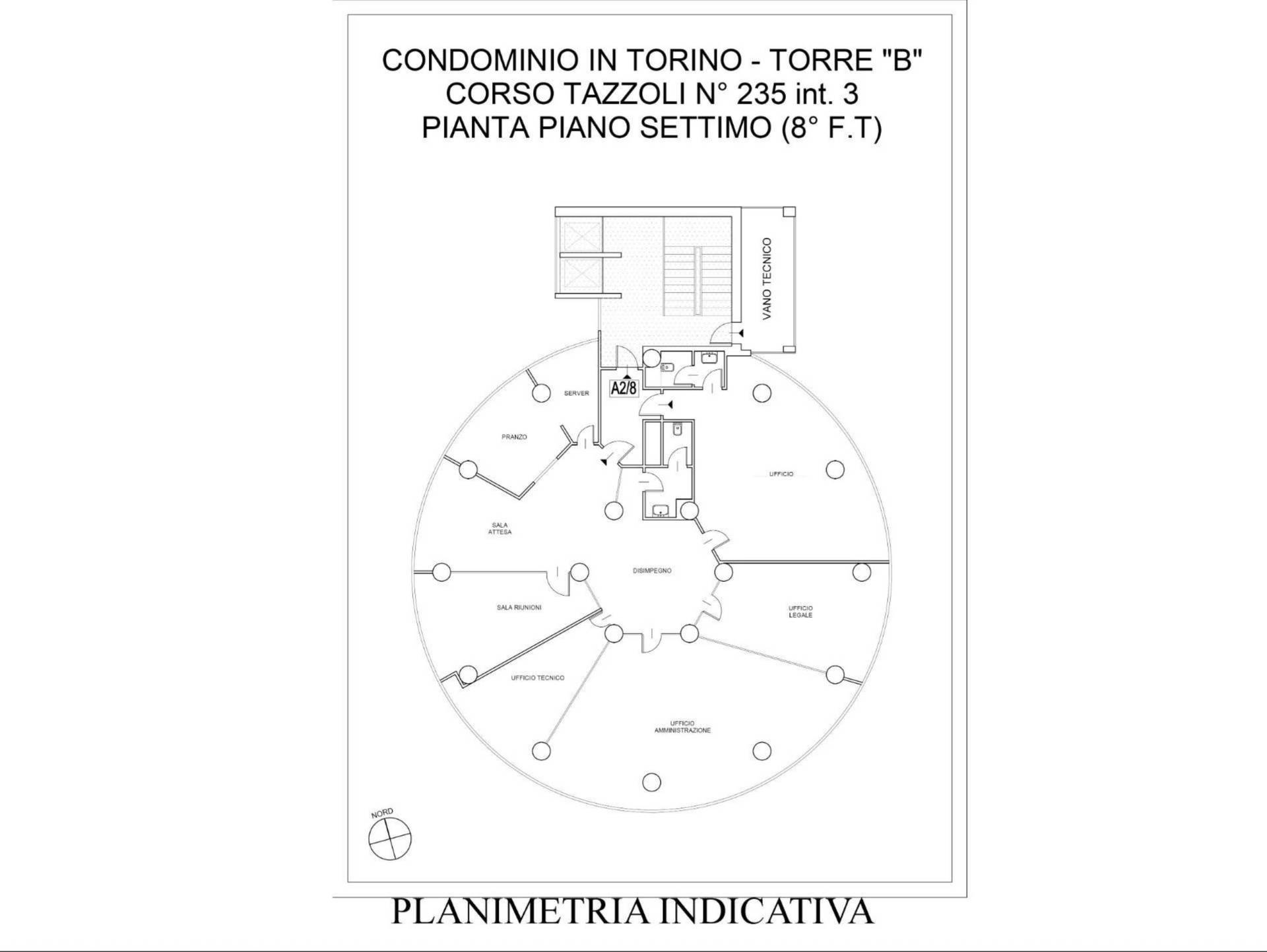 Immagine 4 di Ufficio in affitto  in Corso Enrico Tazzoli a Torino