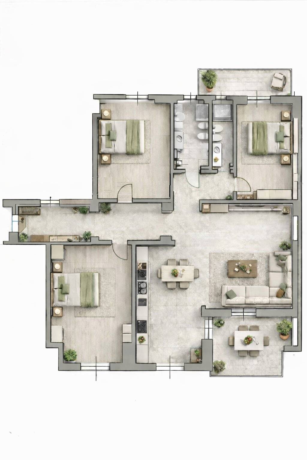 Immagine 45 di Appartamento in vendita  in Corso Monte Grappa 102 a Torino