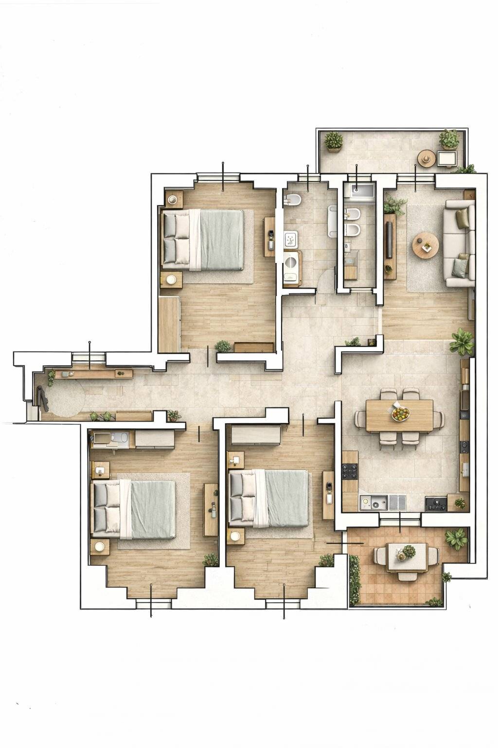 Immagine 47 di Appartamento in vendita  in Corso Monte Grappa 102 a Torino