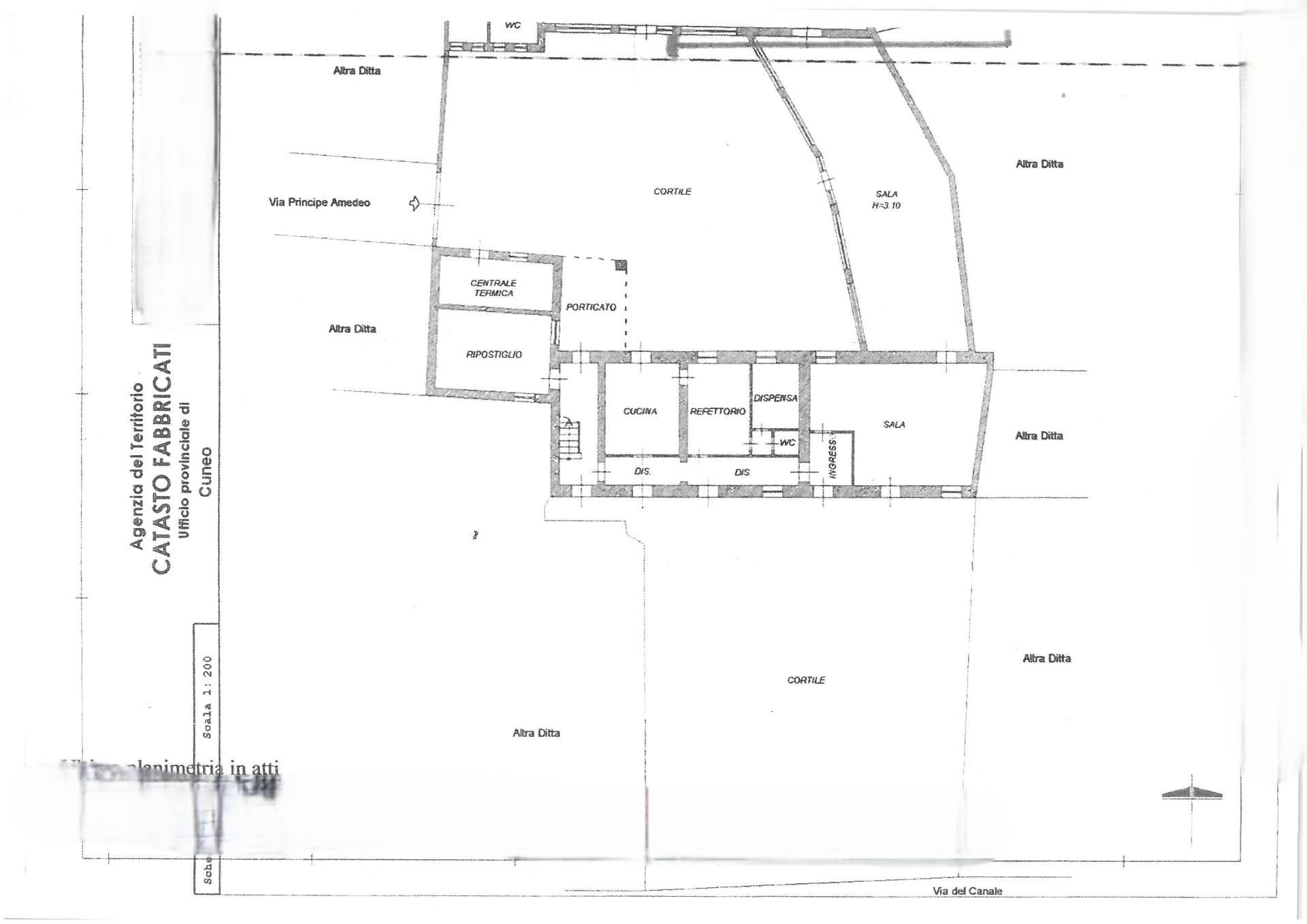 Immagine 53 di Casa semindipendente in vendita  in Via del Canale 7 a Racconigi