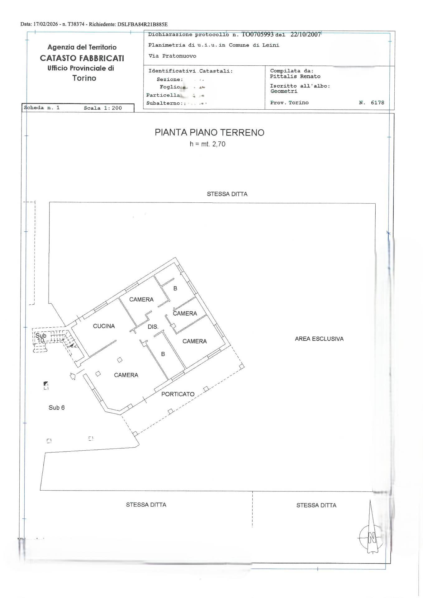 Immagine 48 di Appartamento in vendita  in Via Prato Nuovo a Almese