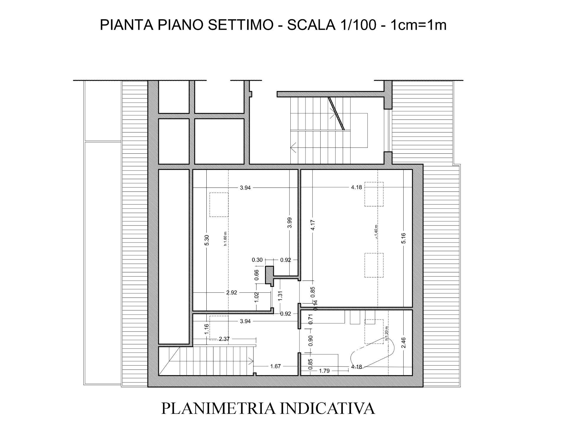 Immagine 11 di Attico in affitto  in Via Bassano a Torino