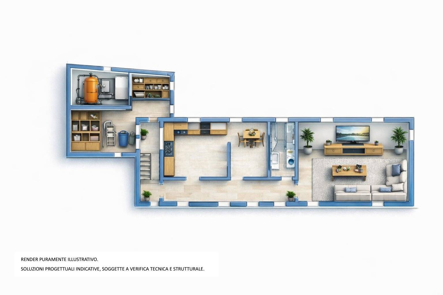 Immagine 54 di Casa semindipendente in vendita  in Via del Canale 7 a Racconigi