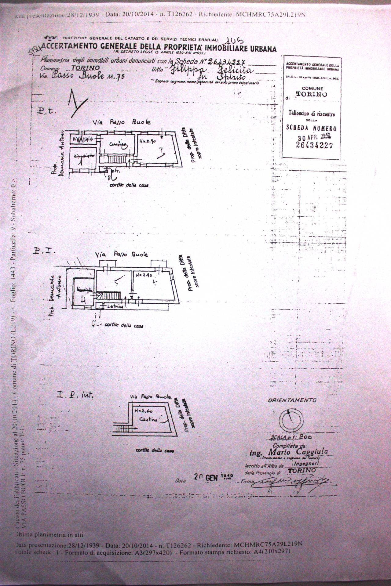 Immagine 32 di Casa indipendente in vendita  in Via Passo Buole 75 a Torino
